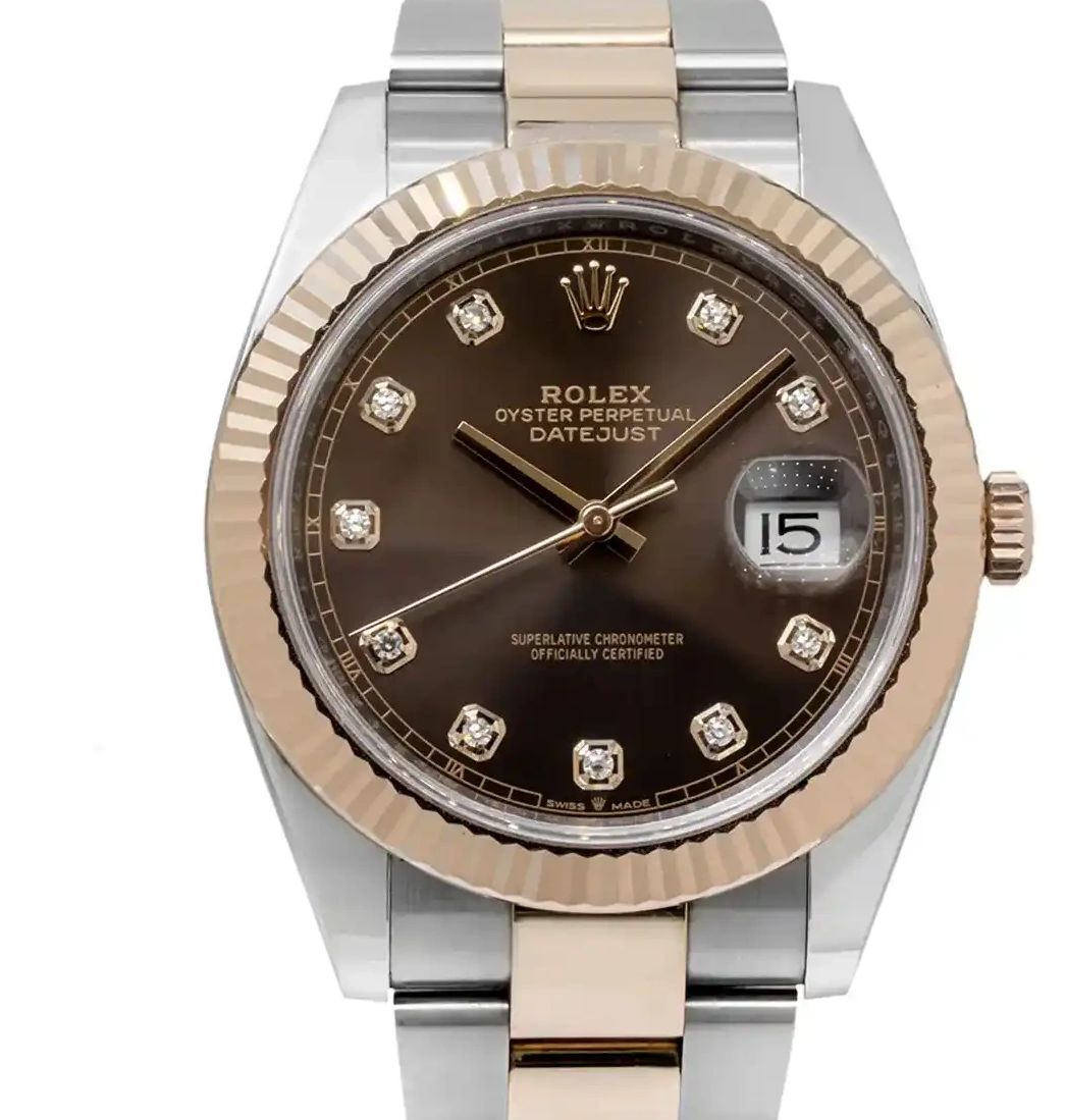 Prestigious Jewellers 126331 Steel Stainless Gold Rolex Datejust Rose & 0609